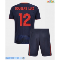 Camisa de time de futebol Nottingham Forest Douglas Luiz #12 Replicas 3º Equipamento Infantil 2025-26 Manga Curta (+ Calças curtas)